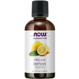 Aceite Esencial De Limón Now 4 Onzas Prensado En Frío
