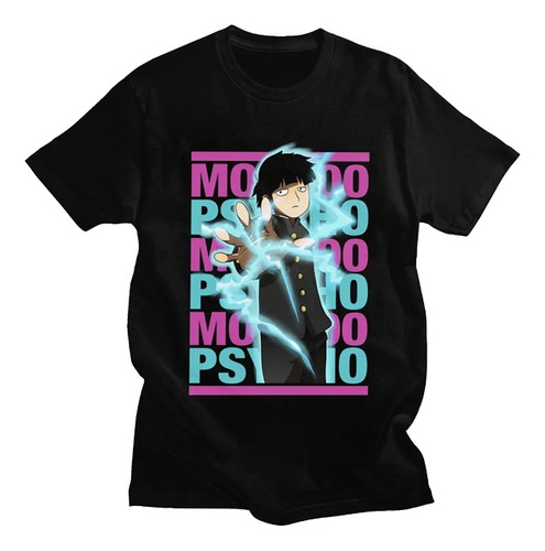 Camisa Camiseta Mob Psycho Shigeo Anime Mangá Jogo Game 1472