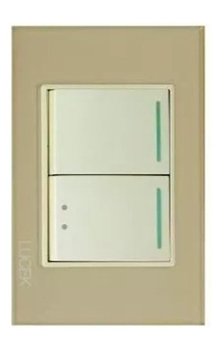 Placa Decorativa Con 1 Interruptor Sencillo 1 Escalera 