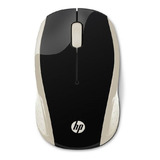 Mouse Inalambrico Hp   2.4 Ghz, Hasta 10 Mts Negro/dorado