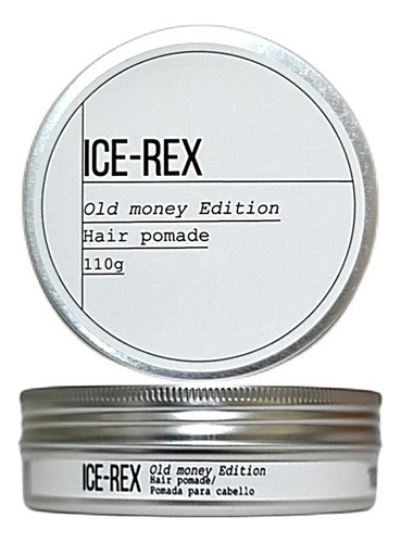 Ice-rex Pomada Cera Para Cabello Base Agua Old Money  (110g)