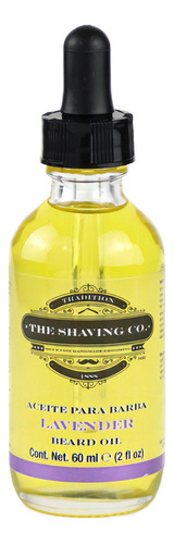 Aceite Para Barba The Shaving Co. Lavanda 60ml Aceite Para Barba Lavanda Nutre, Humecta E Hidrata Tu Barba Desde La Raíz. Hecho Especialmente Con Ingredientes Premium 100% Naturales, Sin Alcohol