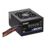 Fuente Poder 500w Acteck S500 Slim Micro Atx Es-05002 Negro