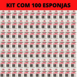 Kit 100 Esponja Mágica Bucha Melamina Multiuso Limpa Fácil