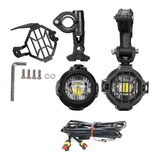 Kit Luces Auxiliares Moto Tipo Bmw Led 12v Par Universales