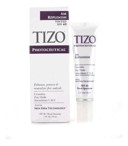 Tizo Photoceutical Am Replenish Fps40 Con Color 29ml