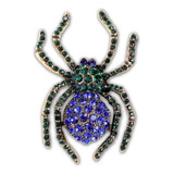 Broches Prendedor Alfiler Piedras Insecto Araña Hombre Mujer