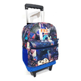 Mochila  Carrito +cartuchera+ Morral  Escolar Set X 3