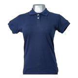  Camisetas Polo Dama Alta Calidad Color Azul Oscuro