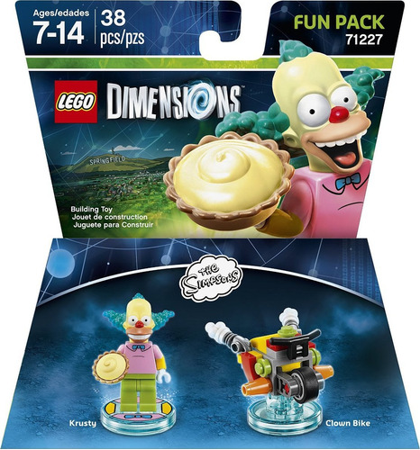 Krusty The Simpsons Lego Dimensions Fun Pack