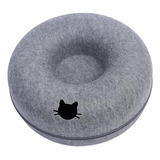 Cama Túnel Para Gatos, Para Gatos, Caverna Azul Escuro 60cm