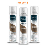 Kit 3 Shampoo A Seco Coconut Above Reduz Oleosidade 