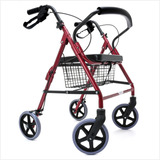 Andadera Rollator Plegable Ortopedica De Aluminio Adulto