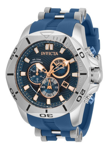 Reloj Invicta Hombre Speedway 32253 Acero Inoxidable Azul