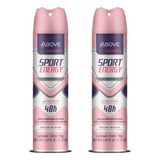Desodorante Aero Above 150ml Fem Energy Woman-kit C/2un