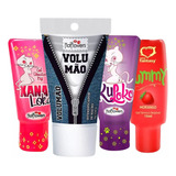 Kit Excitante Casal Xana Loka Volumão Kuloko E Gel Beijável