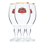 Stella Artois Paquete De 3 Vasos De Cerveza Grandes Original
