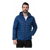 Parka Hombre Full Zipper Azul Petroleo Fashion's Park