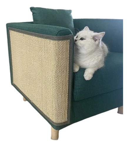 Pet Cat Scratch Board Sisal Alfombra Muebles