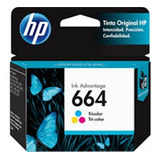 Cartucho Hp 664 Color Original F6v28al