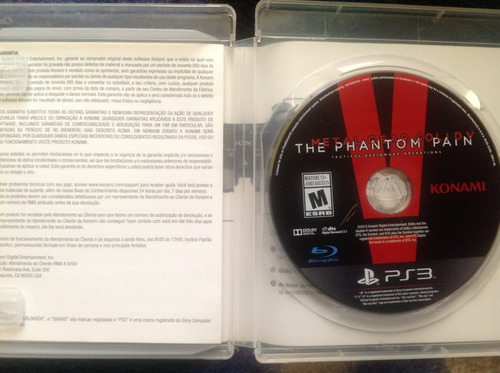 Vendo O Cambio  Metal Gear Solid V The Phantom Pain Para Ps3