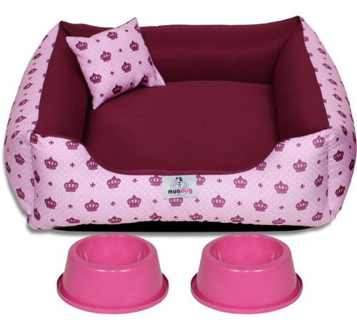 Caminha De Cachorro Cama Pet 80x80 Porte Grande Gg + Brinde