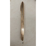  Caneta  Sheaffer  Em Ouro 18k 