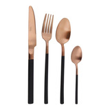 Set Cuberteria 24 Piezas Bistró Copper