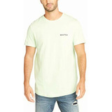 Nautica Men's Short Sleeve Solid Crew Neck T-shirt, Patina
