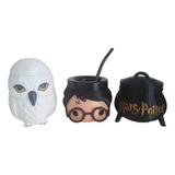 Set Matero Harry Potter - Búho - Caldero- 3d