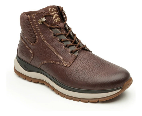 Bota Flexi Country Outdoor Chocolate Hombre 401002