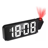 Reloj Despertador Digital Con Proyeccion De Led Multifunción