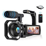 Lovpo Video Camera Camcorder-4k Digital Camera-vologging Cam