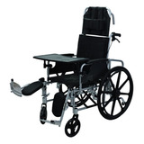 Silla De Ruedas Reclinable En Aluminio Ph7017 Sin Mesa