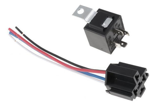 4 X 40a Conector De Arnés Del Zócalo Del Relais De 4