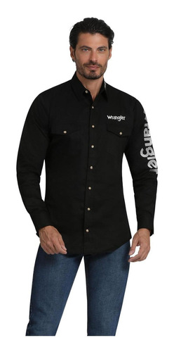 Camisa Vaquera Manga Larga Wrangler Hombre 685