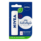 Hidratante Labial Nivea Med Repair Fps 15 - 4,8g