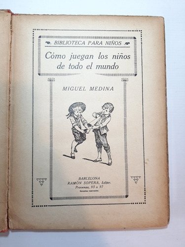 Antiguo Libro Biblioteca Para Niños Lote X2 1917/1920 Ro 863