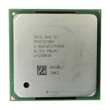 Processador Intel P4 3.00ghz/1m/800 Socket 478b Pc Antigo 