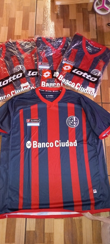 Camiseta De San Lorenzo Lotto 2014 Nueva En Bolsa Unicas.