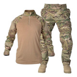 Farda Calça 911 + Camisa Combat Shirt Forhonor Multicam