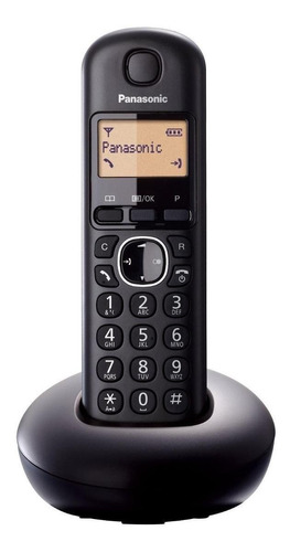 Teléfono Panasonic Kx-tgb210 Inalámbrico - Color Negro