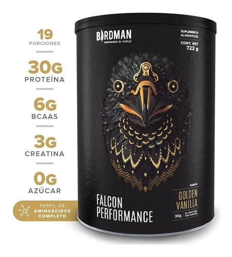 Birdman Falcon Performance Proteina Vegetal Premium 722 Gr