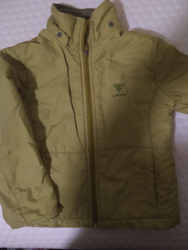 Campera Inflable Con Polar Talle 8