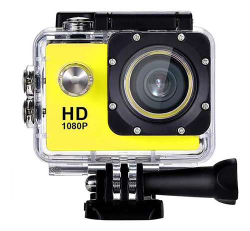 Videocamara Accion Deportiva Hd 1080p Sumergible Seguridad