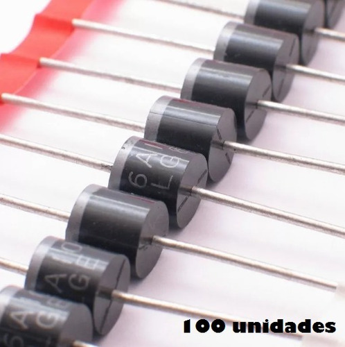 100un Diodo 6a10 - 6a / 1000v (3296)