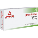 Prampipexol 0.5mg Con 30 Tabletas