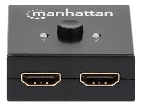 Switch Hdmi Bidireccional 4k, 2 Puertos, Manhattan 207850