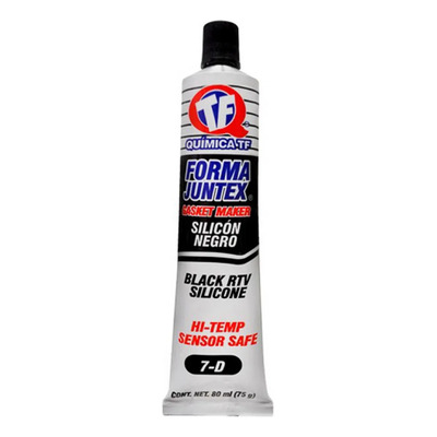 Silicona TF 7-D Negra 80ml Alta Temperatura -54°C a 353°C Automotriz | MercadoLibre