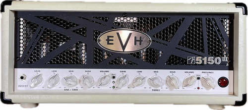 Cabeçote Evh 5150 Iii 50 Watts 6l6 Tube Head Ivory